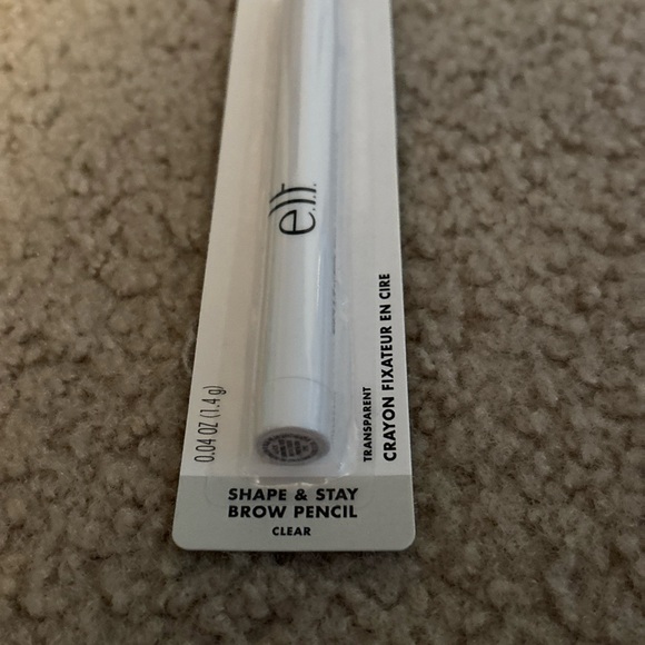 ELF Shape & Stay Brow Pencil #21612 Clear  New In Package Vegan, Cruelty Free - Picture 4 of 11
